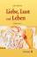 Liebe, Lust und Leben - Reflexionen - Bellicchi, John