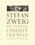 Die geistige Einheit der Welt / Dt/engl/frz/portug/span / Stefan Zweig / Taschenbuch / 184 S. / Deutsch / 2017 / Hentrich & Hentrich Verlag / EAN 9783955652142 - Zweig, Stefan