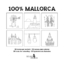 100 % Mallorca: Ausmalbuch - Lluisa Calafat, Margalida Castells