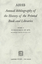 Abhb Annual Bibliography of the History of the Printed Book and Libraries: Volume 3: Publications of 1972 and Additions from the Preceding Years - H. Vervliet