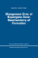Manganese Ores of Supergene Zone: Geochemistry of Formation - Varentsov, I. M.