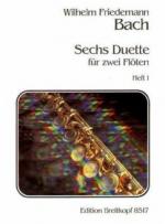 Sechs Duette, 2 Flöten