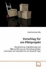 Vorschlag für ein Pilotprojekt