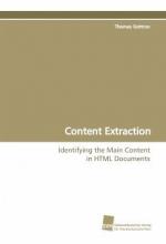 Thomas Gottron: Content Extraction