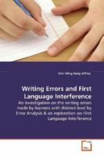 Writing Errors and First Language Interference