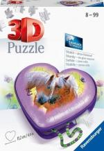 Ravensburger 11171 - Herzschatulle Pferde, 3D-Puzzle, 54 Teile