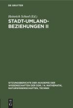 Herausgeber: Scheel, Heinrich: Stadt-Uml