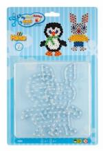 Hama 8106 - Maxi Stiftplatten 2er Set Pinguin und Kaninchen
