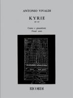 A. Vivaldi Kyrie Rv 587 Canto (O Voce Re