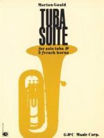 Morton Gould, Tuba Suite Solo Tuba and 3 Horns Partitur + Stimmen