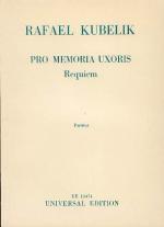 Requiem "Pro memoria uxoris"