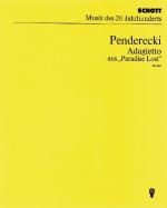 Penderecki Krzysztof: Adagietto