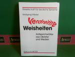 Wolfgang Mieder: Verdrehte Weisheiten - Wolfgang Mieder: Verdrehte Weisheiten -