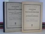 Geodäsie und Photogrammetrie - in zwei Bänden - 1.Teil: Instrumente und Verfahren der Vermessung und graphisch-mechanische Auswertung. 2.Teil: Rechnerische Bearbeitung der Vermessungsergebnisse. (= Technische Handbücher für Baupraktiker, Band VIII, 1.und 2.Teil).