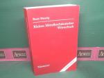 Kleines Mittelhochdeutsches Wörterbuch.