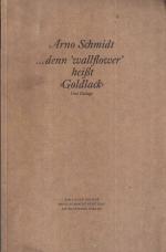 Arno Schmidt: ... Denn "wallflower" heis
