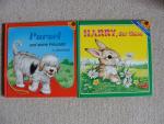 2 Bücher Purzel und seine Freundin (Schreibschrift) +  Harry, der Hase (vereinfachte Ausgangsschrift)