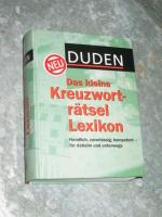 Duden. Das kleine Kreuzworträtsel Lexiko