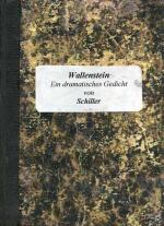 Wallenstein - ein dramatisches Gedicht