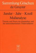 Jander, Gerhardt Dr. / Jahr, Karl Friedr Jander, Gerhardt Dr. / Jahr, Karl Friedr