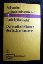 Ludwig Borinski: Der englische Roman des