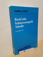 Beck'sche Schmerzensgeld-Tabelle : von Kopf bis Fuss ; über 1550 Schmerzensgeld-Entscheidungen mit einer ausführlichen Einleitung / von Andreas Slizyk