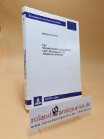 Der Wiedereinstellungsanspruch nach Beendigung des Arbeitsverhältnisses / Bettina M. Schmidt / Europäische Hochschulschriften / Reihe 2 / Rechtswissenschaft ; Bd. 3590