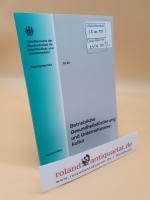 Bundesanstalt f. Arbeitsschutz u., Arbei Bundesanstalt f. Arbeitsschutz u., Arbei