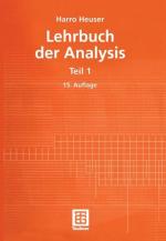Harro Heuser: Lehrbuch der Analysis