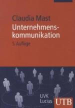 Claudia Mast: Unternehmenskommunikation 
