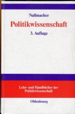 Hiltrud Naßmacher: Politikwissenschaft.