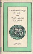 Deutschsprachige Erzähler. Von Schubart bis Hebel.