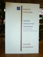 Martin Lindauer: Lernen Gedächtnis Verge Martin Lindauer: Lernen Gedächtnis Verge