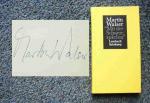 Martin Walser signiert (handsigniert), E Martin Walser signiert (handsigniert), E
