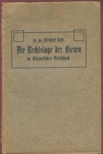 Die Rechtslage der Bienen im Bürgerlichen Gesetzbuch