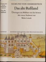 HERBERSTEIN, Sigmund v.: Das alte Rußlan