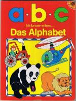 Ich kenne schon das Alphabet