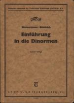 Einführung in die Dinormen