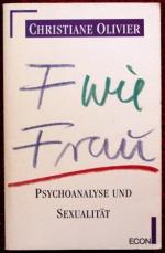 F wie Frau. Psychoanalyse und Sexualität