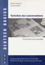 Techniken des Leseverstehens - Trainingsprogramm