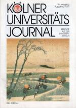 Kölner Universitäts-Journal Ausgabe 1997 Nr. 2 - Berichte aus der Universität Köln