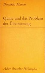 Dimitrios Markis: Quine und das Problem 