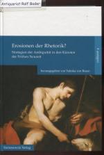 Erosionen der Rhetorik? Strategien der Ambiguität in den Künsten der Frühen Neuzeit