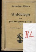 Archäologie II: Beschreibung der Denkmäler