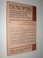 Synopsis. Studien aus Medizin und Naturwissenschaft. Eiweißmangel. Studien zum Hungerproblem.