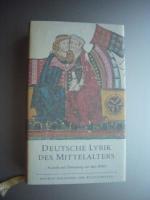 Max Wehrli: Deutsche Lyrik des Mittelalt