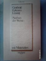 Lessing, Gotthold Ephraim: Nathan der We Lessing, Gotthold Ephraim: Nathan der We