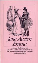 Emma. Roman. ( Tb). Insel Buch Nr. 511