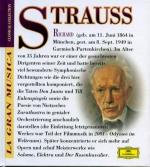 Strauss, Richard - La Gran Musica, CD mit Begleitbuch