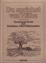Kristiane Allert-Wybranietz: Du sprichst Kristiane Allert-Wybranietz: Du sprichst
